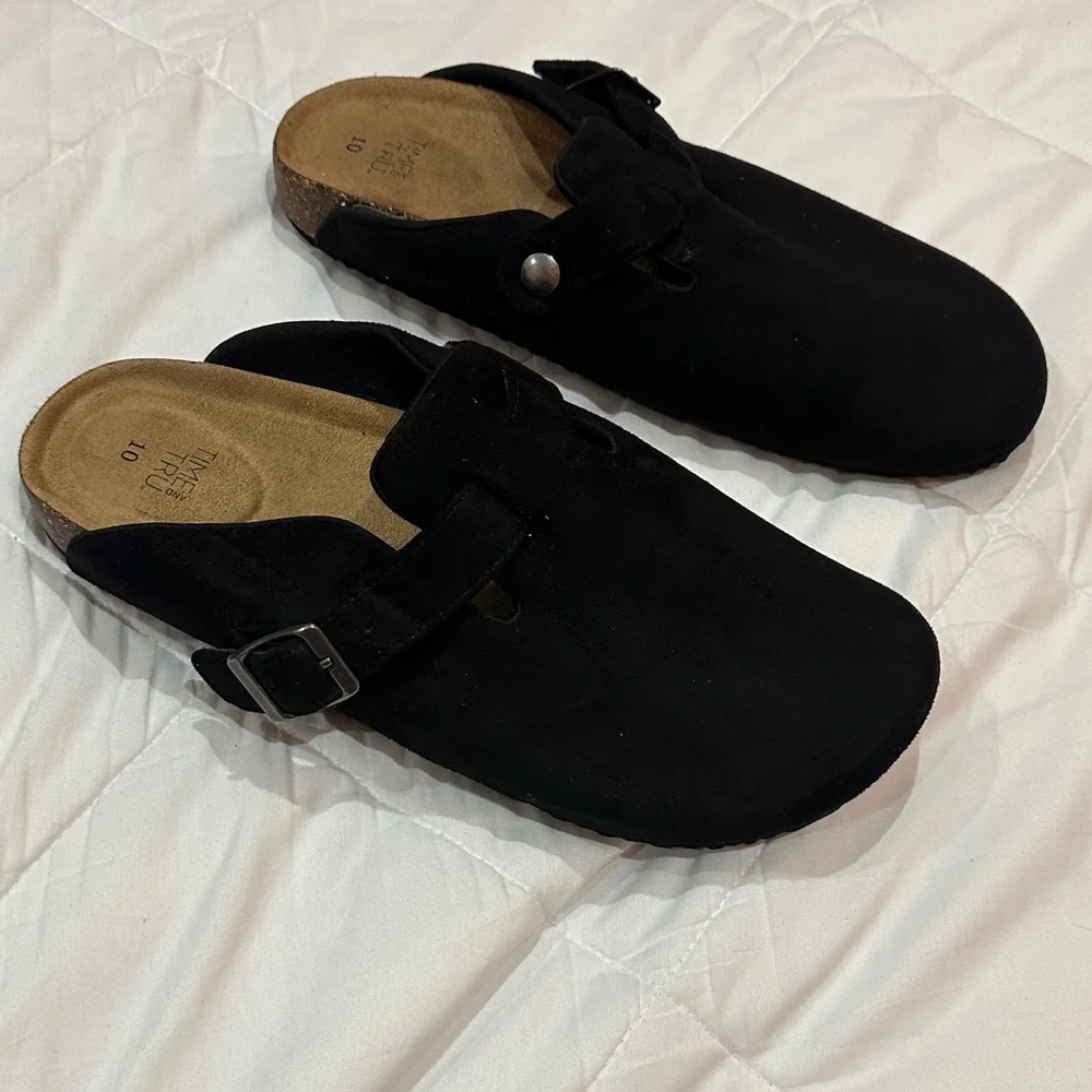 NEW Men's Black Slip-On Shoes size 10